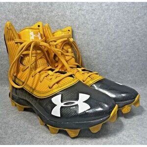 Under Armour UA Highlight Lux RM Jr Football Cleats 3021201-004 Youth 4.5 Yellow